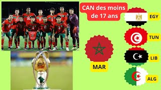 Maroc U17M dispute des matchs quotderbyquot qualificatifs pour la CAN [upl. by Annaej]