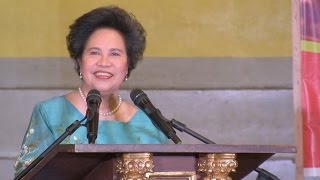 FULL SPEECH Miriam Defensor Santiago at the University of Perpetual Help Laguna [upl. by Nnyltak178]