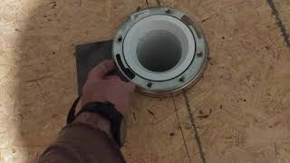 Correct Toilet Flange Installation [upl. by Cass]