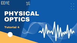 Optics  Electromagnetic Waves  Tut 4 [upl. by Nerad]