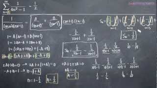 Sum of Telescoping Series KristaKingMath [upl. by Noyes]