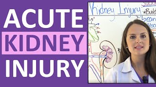 Acute Kidney Injury Acute Renal Failure Nursing NCLEX Review Management Stages Pathophysiology [upl. by Austen738]