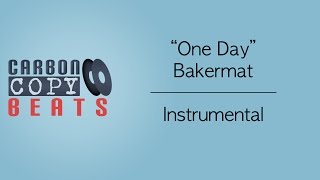 One Day  Instrumental In The Style Of Bakermat [upl. by Ruzich954]