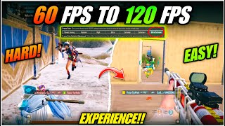 I PLAYED AT 120FPS FROM 60FPS IN BGMI 35 UPDATE🔥BGMI 120 FPS EXPERIENCE [upl. by Anjanette257]