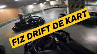 Fiz DRIFT de kart  Mônaco Kart Indoor n60 [upl. by Mychal]