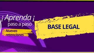 quotBase Legal de la Retención en la Fuente del IVA Todo lo que Necesitas Saberquot [upl. by Oilalue]