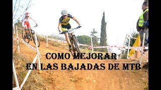 Como mejorar en las bajadas de MTB con demostraciones [upl. by Fechter]