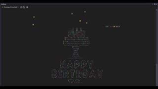 Python Tutorial for HAPPY BIRTHDAY  Wishing someone special in a special way [upl. by Anam]