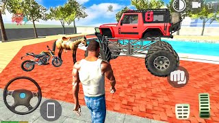 Indian Monster Truck and Horse Driving Simulator  Helicopter and Bikes Driving  Android Gameplay [upl. by Norbert349]