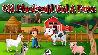 Old MacDonald Had a Farm Song with LyricsNursery Rhymes kidsvideo kidsrhymeschildrensongs kids [upl. by Niuqaoj]