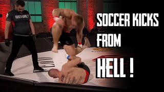 Soccer Kicks From Hell The Most Brutal POLISH Bare Knuckle Fights [upl. by Drawe235]