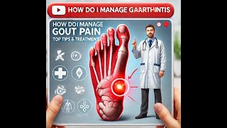 how do I manage gouty arthritis [upl. by Froh]