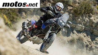 YAMAHA Ténéré 700 2019  Presentación  Primera prueba  Test  Review en español HD [upl. by Refitsirhc]