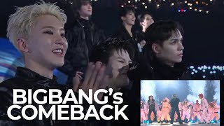 Idols reaction to GDragon Taeyang amp Daesung MAMA 2024 BIGBANG [upl. by Lorou]