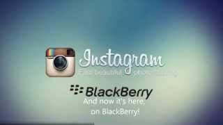 Download Instagram for Blackberry 100 Working [upl. by Elsilrac]