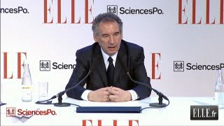 ELLE présidentielle 2012  François Bayrou et quotses femmes qui pèsent plus lourdquot [upl. by Werby]