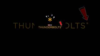 What does the Star Symbol mean in Thunderbolts Title  shorts [upl. by Allina]