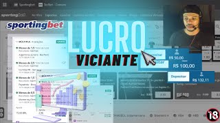 Sportingbet  Operando no ao vivo e lucrando pouco [upl. by Nunci]