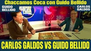 CARLOS GALDOS VS GUIDO BELLIDO IMPACTANTE CHACCHARON COCA [upl. by Heiner]