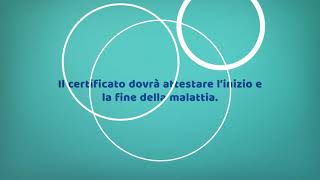 INPS certificati e controllo malattia [upl. by Ecnerwaled]