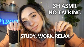 3 HOURS ASMR NO TALKING ASMR FOR STUDY WORK OR SLEEP [upl. by Noroj358]