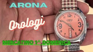 MERCATINO DI ARONA OROLOGI E NON SOLO [upl. by Sabec]