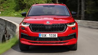 New Skoda KODIAQ SPORTLINE 2022  DRIVING exterior amp interior [upl. by Analat941]