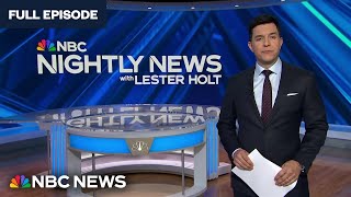 Nightly News Full Broadcast  Jan 29 [upl. by Luiza]