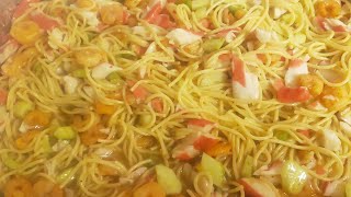 Shrimp amp Crab Meat Pasta Salad [upl. by Ellednek]