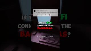 ☁️🌐is there WIFI connection IN the BACKROOMS📱☁️ backrooms creepypasta liminalspace dreamcore [upl. by Nosyk239]