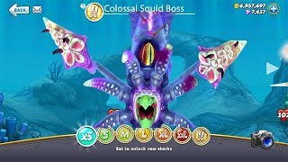 COLOSSAL SQUID BOSS HUNGRY SHARK WORLD [upl. by Alfi]