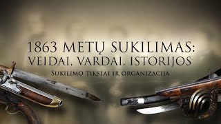 1863 sukilimas Sukillimo tikslai [upl. by Ynnal]