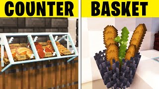 10 BEST Bakery Build Hacks amp Ideas in Minecraft [upl. by Egroj]