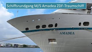 Schiffsrundgang MS Amadea Phoenix Reisen ZDFTraumschiff [upl. by Trevorr]