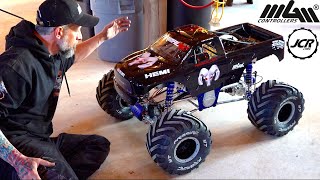 INSTALLiNG a MGM X2 53hp 40kW 1000AMP ESC amp 30100 BL MOTOR  PRIMAL RAMINATOR  RC ADVENTURES [upl. by Netti]