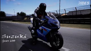 Suzuki Gsxr 600  Ride 5 [upl. by Onnem]