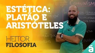 Estética Mímesis Platão e Aristóteles  Prof Heitor [upl. by Nekcarb]