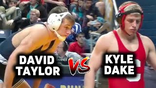 David Taylor vs Kyle Dake  2013 Southern Scuffle Finals [upl. by Valenta]