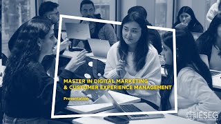 Master in Digital Marketing amp Customer Experience Management ieseg [upl. by Ynahpets738]