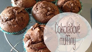 Video recept na čokoládové muffiny [upl. by Katerine]