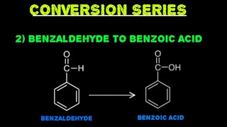 Organic Chemistry  Conversion  Benzaldehyde To Benzoic Acid [upl. by Torrin]