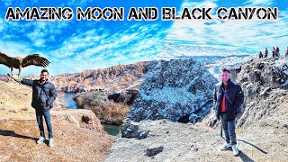 Kazakhstan  Most Beautiful Moon Canyon and Black Canyon  One day Trip [upl. by Annovad]