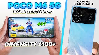 Poco M6 5G BGMI Test with FPS Meter🔥Heating Gyro amp Battery Drain🔋 [upl. by Gardia]