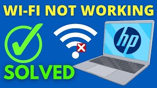 Fix HP Laptop WiFi is Not Working Problem in Windows 1087 2022 [upl. by Attenna]