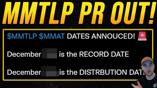 MMTLP NEXT BRIDGE DIVIDEND DATE ANNOUNCED 🚨 EXACT DAY OF THE SHORT SQUEEZE  COSM STOCK [upl. by Dillon113]