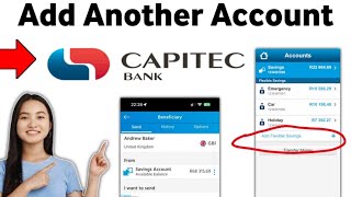 How to Add Another Account on Capitec App 2025 [upl. by Cleveland101]