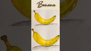 Watercolor Banana Painting watercolor banana painting [upl. by Rutan]