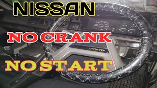 Nissan Vanette No CrankNo Start problem One Clickfiexd [upl. by Sielen]