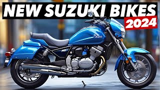 Top 7 New Suzuki Motorcycles For 2024 [upl. by Arney]