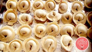 How to make Russian Pelmeni Meat Dumplings Recipe Как приготовить вкусные домашние пельмени [upl. by Brigette836]